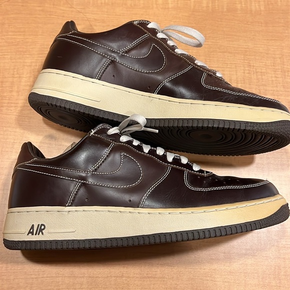 Nike Air Force 1 Low Brown Men's Shoes 10.5 - Picture 4 of 8